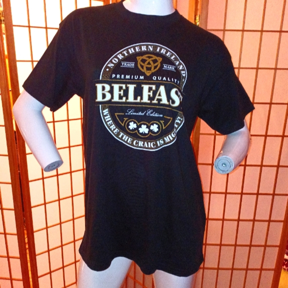 Authentic t-shirt purchased in Belfast